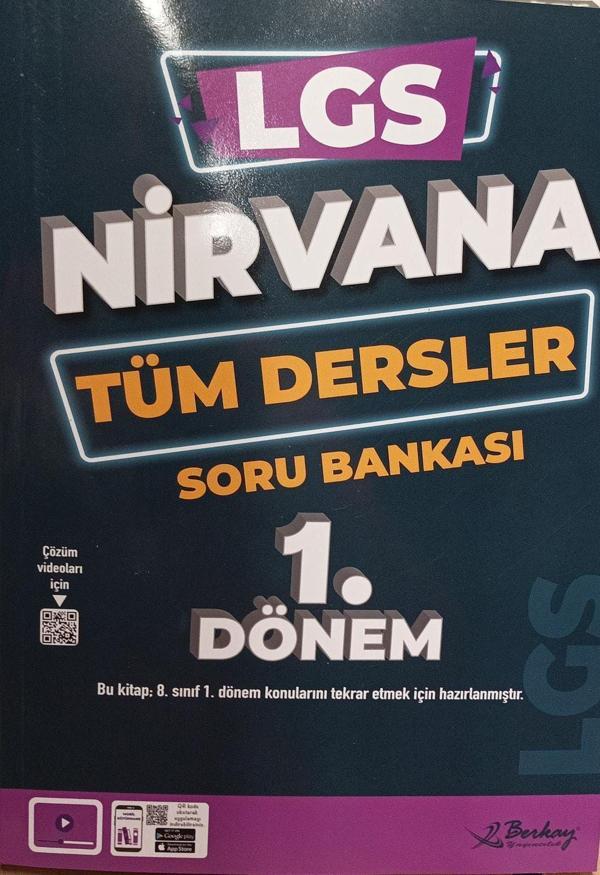 8. Sınıf Nirvana Tüm Dersler Soru Bankası 1. Dönem - Berkay Yayıncılık - Image 1