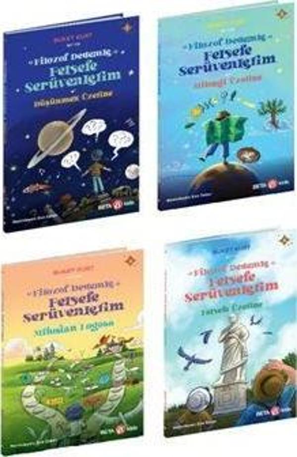 Filozof Dedemle Felsefe Serüvenleri Seti 4 Kitap - Beta Kids - Image 1