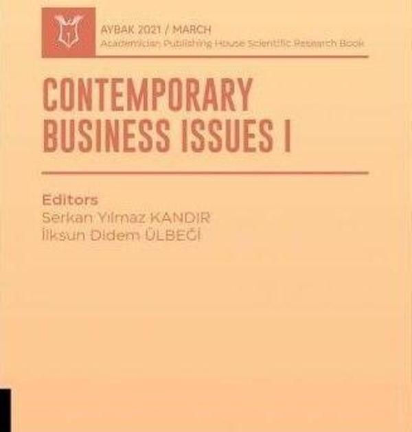 Contemporary Business Issues I (AYBAK 2021 Mart) - Akademisyen Kitabevi - Image 1