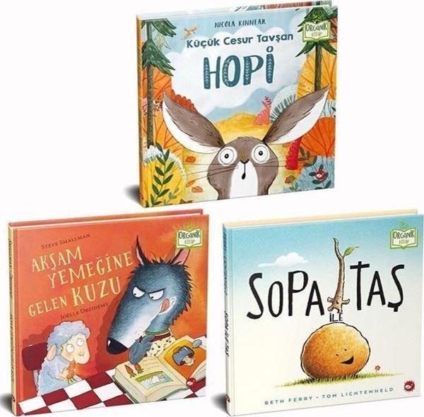 Dostluk Kitapları Set - Organik Kitap (3 Kitap Takım) - Beyaz Balina Yayınları - Image 1