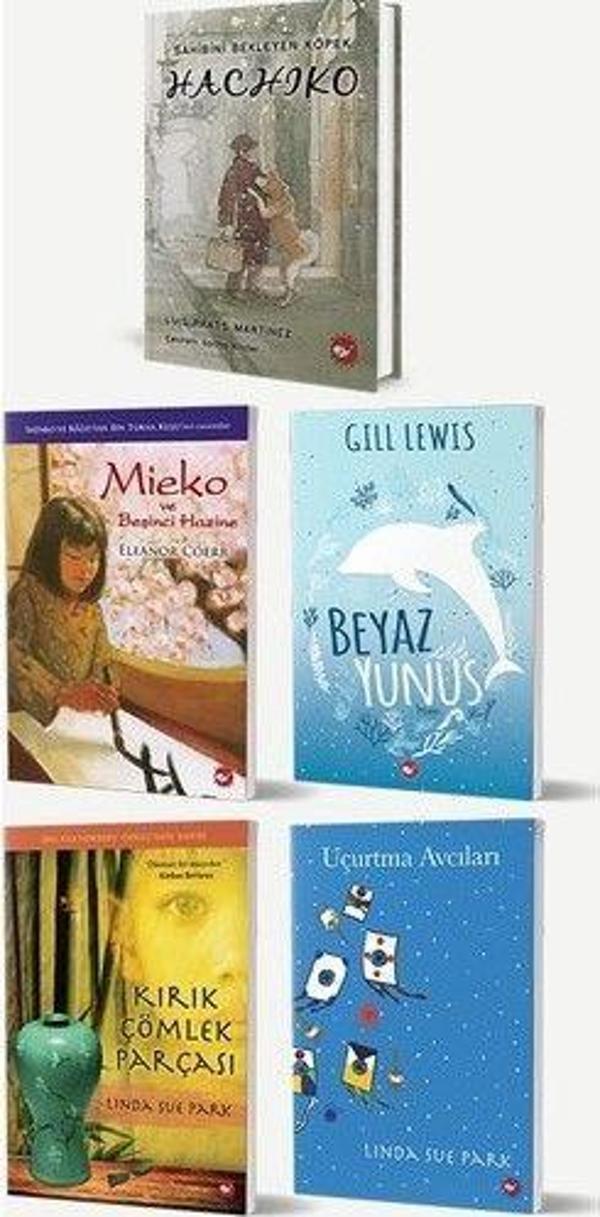Okullarda Okutulan 6. Sınıf Kitap Seti (5 Kitap Takım) - Beyaz Balina Yayınları - Image 1