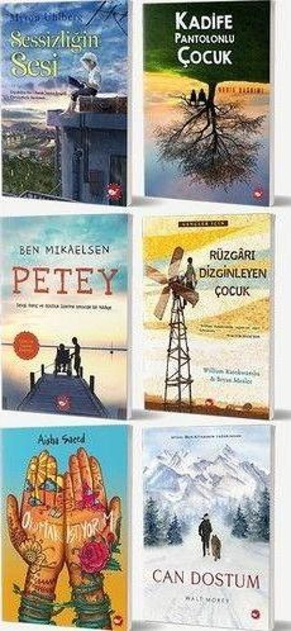 Okullarda Okutulan 7. Sınıf Kitap Seti (6 Kitap Takım) - Beyaz Balina Yayınları - Image 1