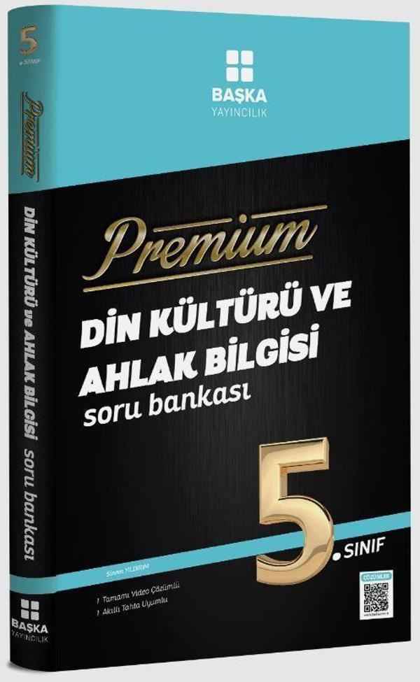 2022 Premium 5. Sınıf Din Kültürü ve Ahlak Bilgisi Soru Bankası - Başka Yayıncılık - Image 1