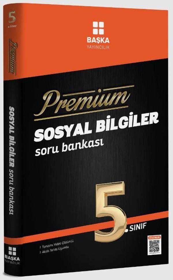 2022 Premium 5. Sınıf Sosyal Bilgiler Soru Bankası - Başka Yayıncılık - Image 1