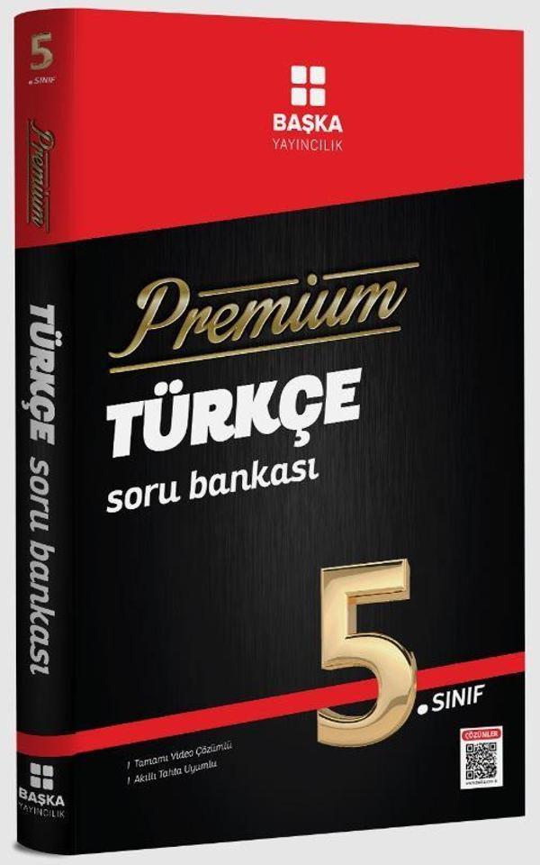 2022 Premium 5. Sınıf Türkçe Soru Bankası - Başka Yayıncılık - Image 1
