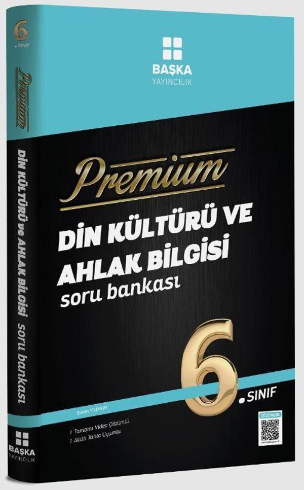2022 Premium 6. Sınıf Din Kültürü ve Ahlak Bilgisi Soru Bankası - Başka Yayıncılık - Image 1