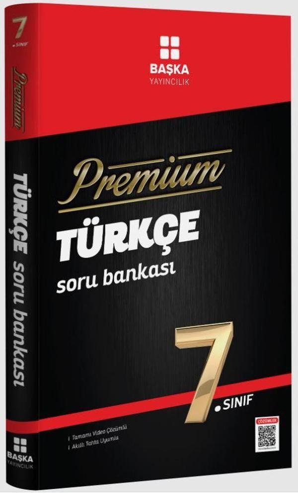 2022 Premium 7. Sınıf Türkçe Soru Bankası - Başka Yayıncılık - Image 1