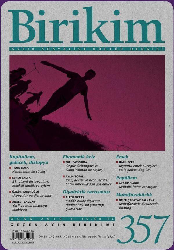 Birikim Aylık Sosyalist Kültür Dergisi Sayı: 357 Ocak 2019 - Birikim Yayınları - Image 1