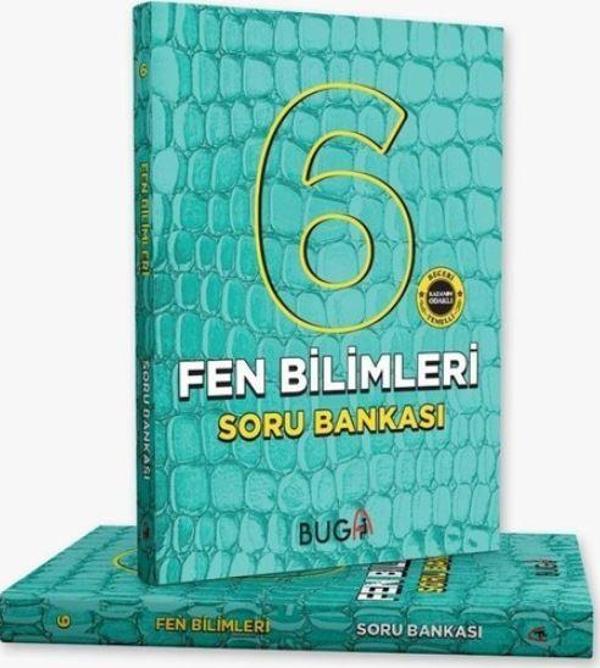 6. Sınıf Fen Bilimleri Soru Bankası - Buga Yayınları - Image 1
