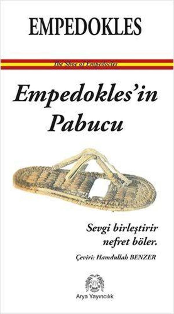 Empedokles'in Papucu - Arya Yayıncılık - Image 1