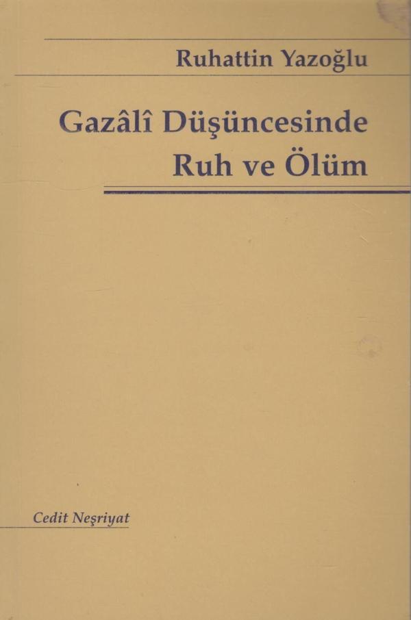 Gazali Düşüncesinde Ruh ve Ölüm - Cedit Neşriyat - Image 1