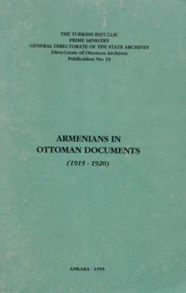 Armenians in Ottoman Documents (1915-1920) - Devlet Arşivleri Genel Müdürlüğü - Image 1