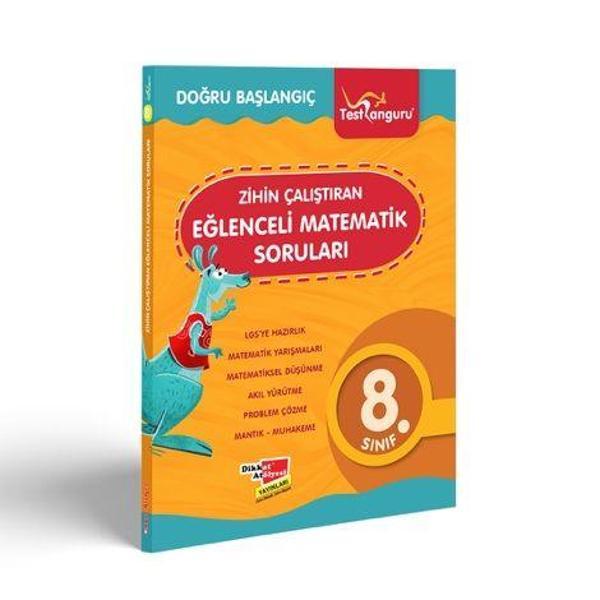 8. Sınıf Zihin Çalıştıran Eğlenceli Kanguru Matematik Soruları - Dikkat Atölyesi Yayınları - Image 1