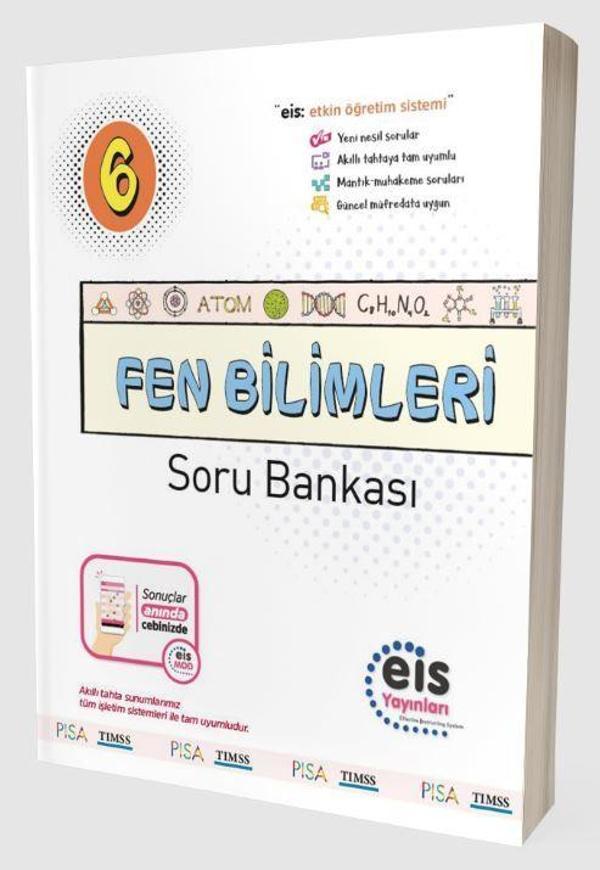 6. Sınıf Soru Bankası - Fen Bilimleri - Eis Yayınları - Image 1