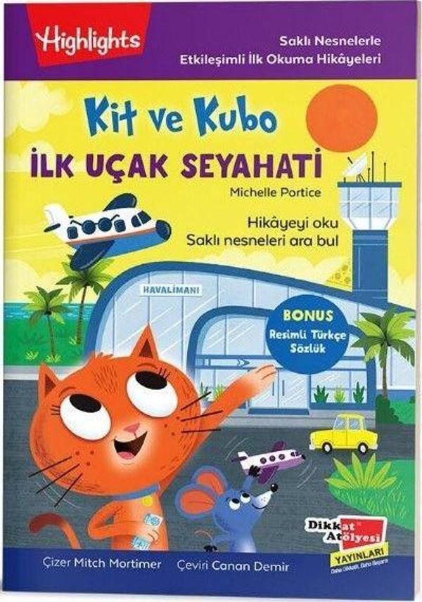 Kit ve Kubo İlk Uçak Seyahati - Dikkat Atölyesi Yayınları - Image 1