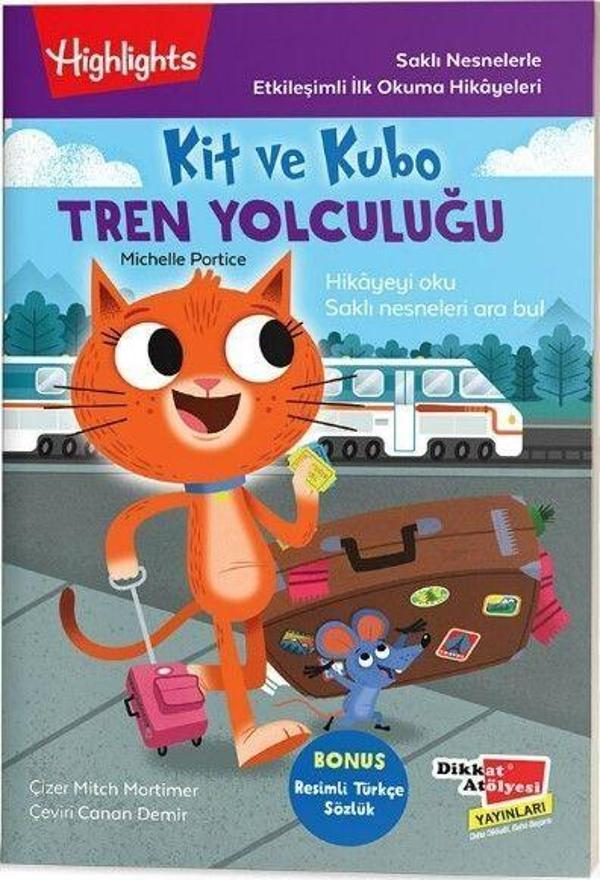 Kit ve Kubo Tren Yolculuğu - Dikkat Atölyesi Yayınları - Image 1
