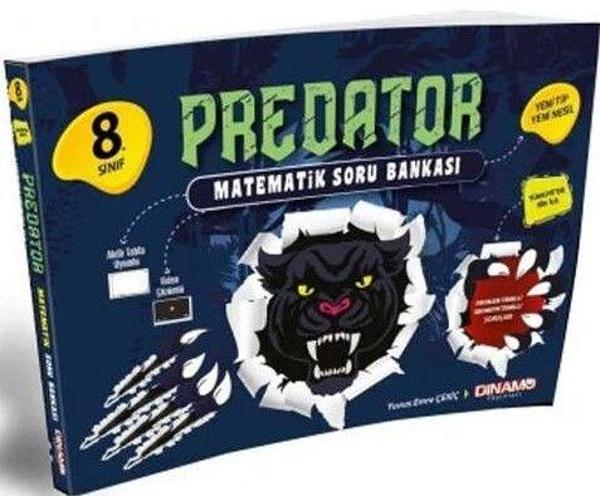 2024 8. Sınıf Predator Matematik Soru Bankası - Dinamo Yayınları - Image 1
