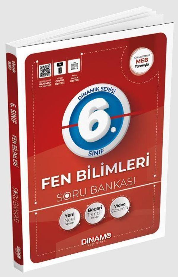 6. Sınıf Fen Bilimleri Soru Bankası - Dinamo Yayınları - Image 1