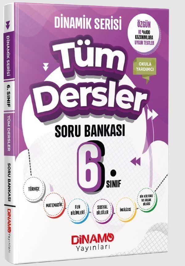 6. Sınıf Tüm Dersler Soru Bankası - Dinamo Yayınları - Image 1