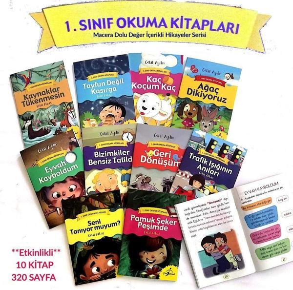 1. Sınıf Okuma Kitapları (10 Kitap Takım) - Çocuk Gezegeni - Image 1
