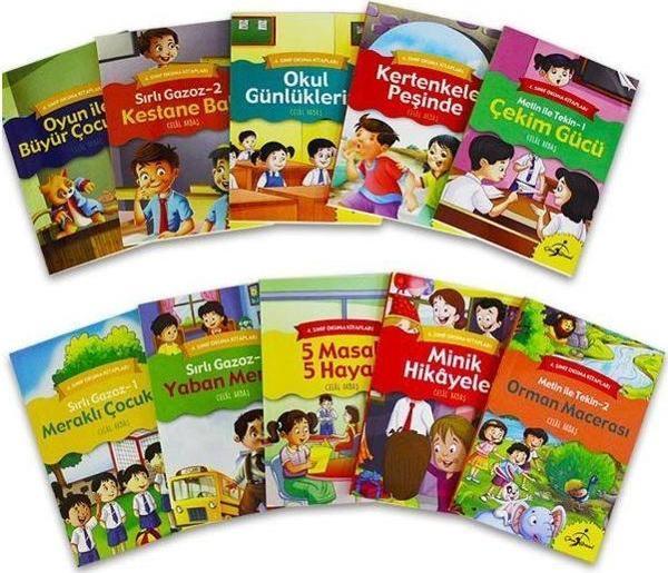 4. Sınıf Okuma Kitapları Seti (10 Kitap Takım) - Çocuk Gezegeni - Image 1