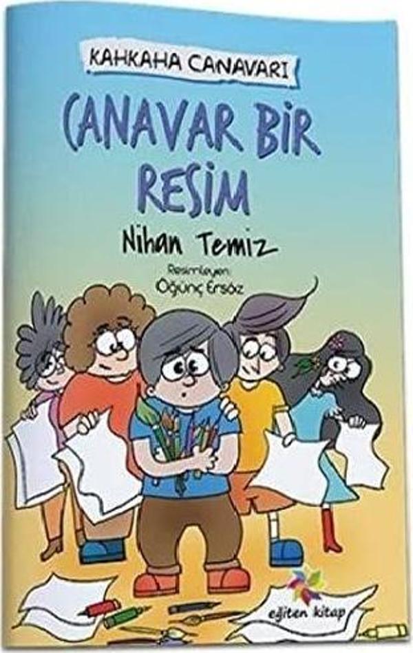 Canavar Bir Resim - Kahkaha Canavarı - Eğiten Kitap - Image 1