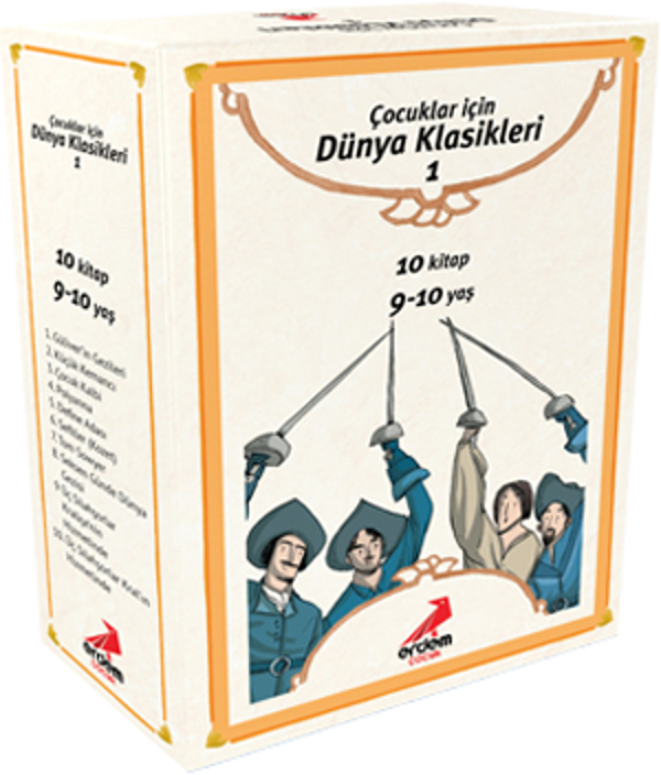 Dünya Çocuk Klasikleri 1 (10 Kitap) - Erdem Çocuk - Image 1