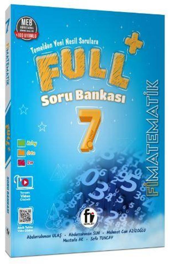 7. Sınıf Full Matematik Soru Bankası - Fi Yayınları - Image 1
