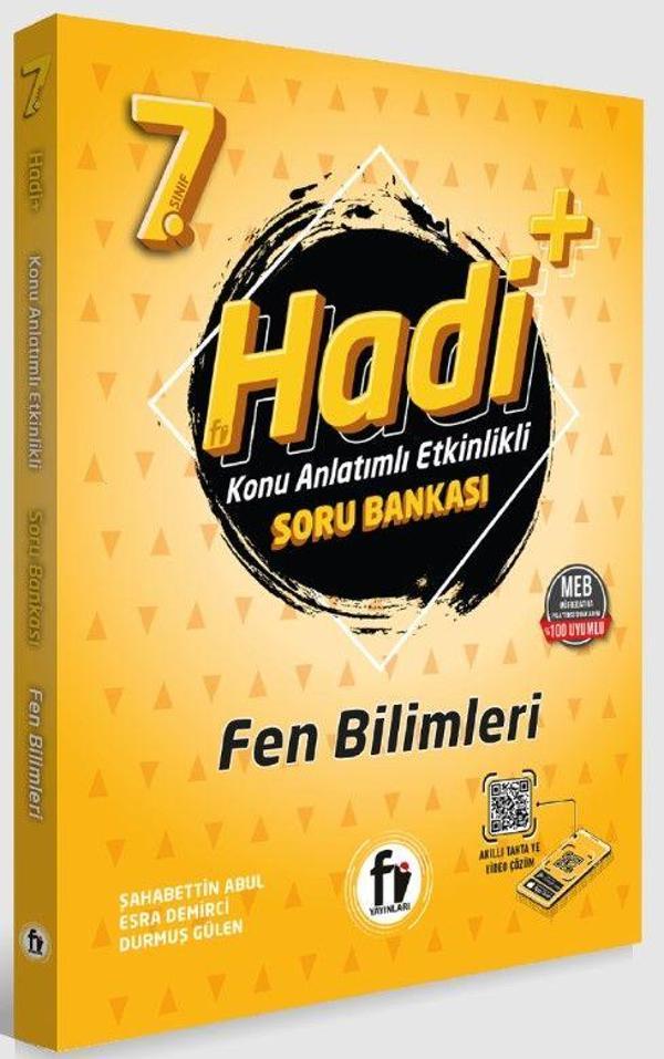 7. Sınıf Hadi+ Fen Bilimleri Soru Bankası - Fi Yayınları - Image 1