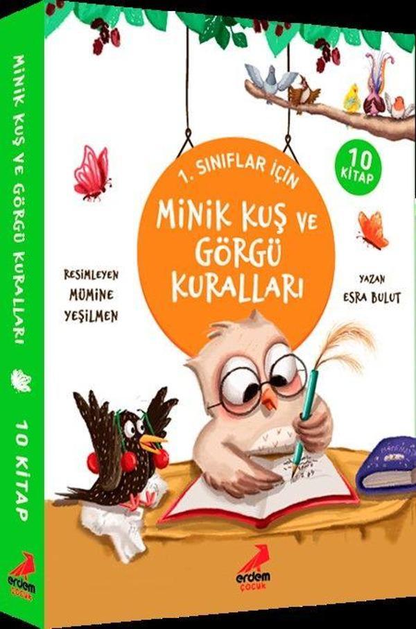Minik Kuş ve Görgü Kuralları - 10 Kitap - Erdem Çocuk - Image 1