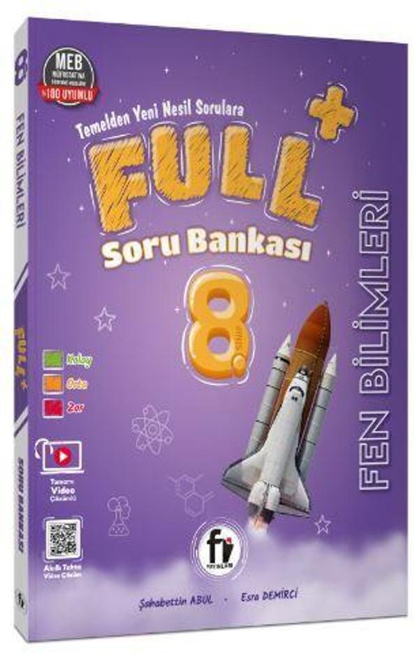 8. Sınıf Full Fen Bilimleri Soru Bankası - Fi Yayınları - Image 1