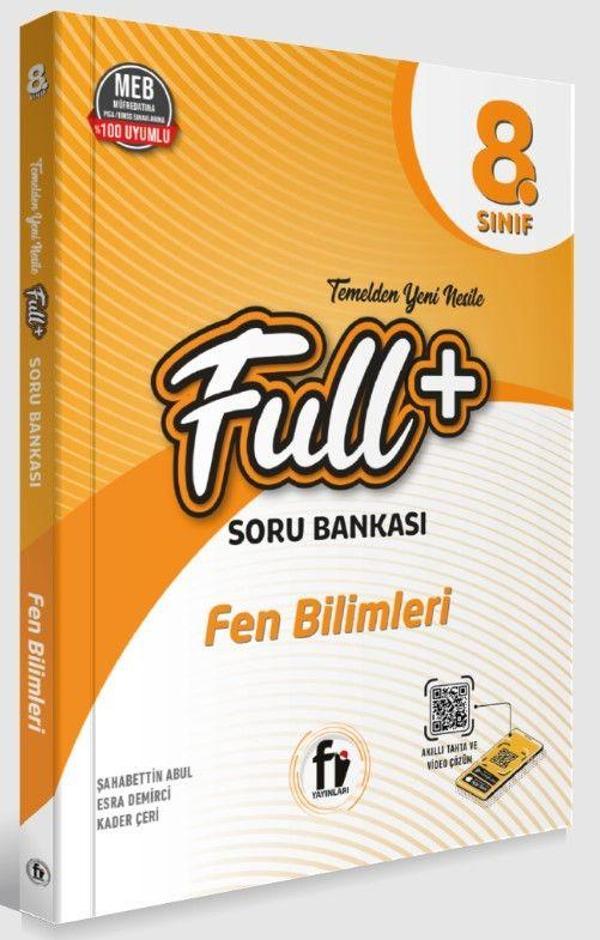 8. Sınıf Full Fen Bilimleri Soru Bankası - Fi Yayınları - Image 1