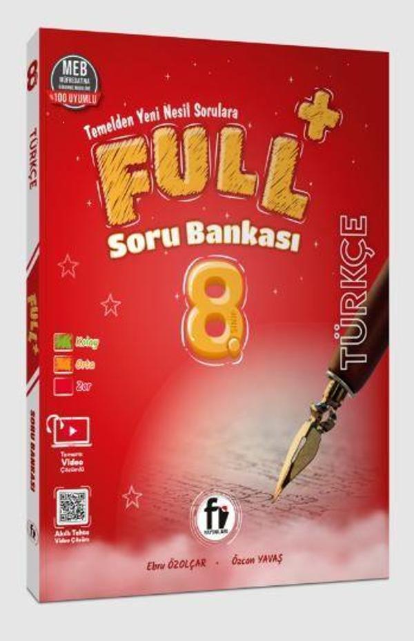 8. Sınıf Full Türkçe Soru Bankası - Fi Yayınları - Image 1