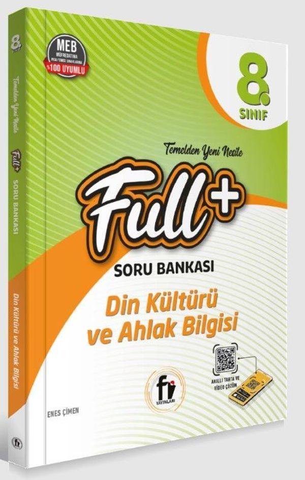 8. Sınıf Full+ Din Kültürü A.B Soru Bankası - Fi Yayınları - Image 1