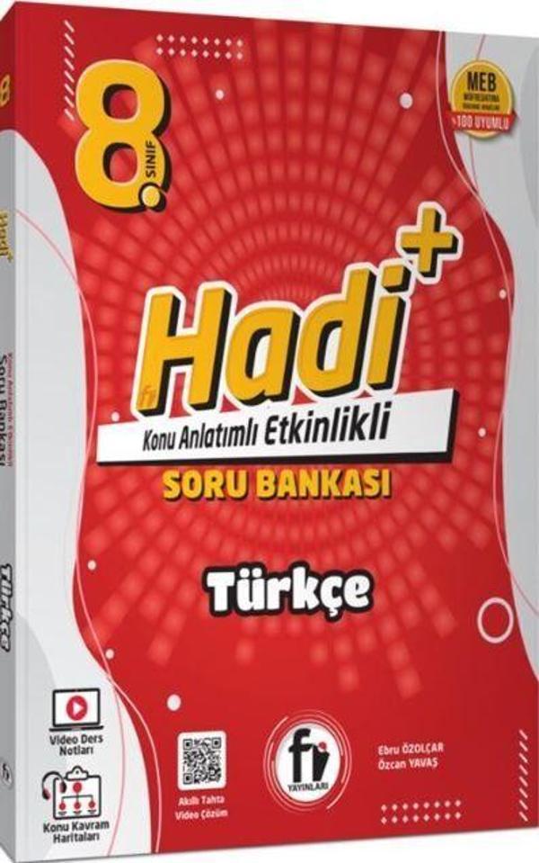 8. Sınıf Türkçe Hadi Soru Bankası - Fi Yayınları - Image 1