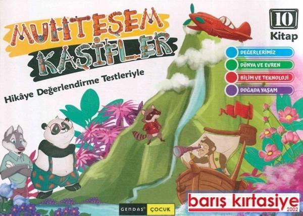 Muhteşem Kaşifler Hikaye Seti 10 Kitap - Gendaş Çocuk - Image 1