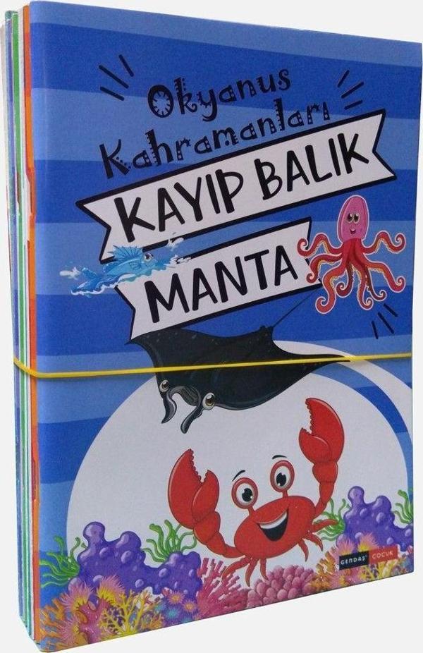 Okyanus Kahramanları Seti - 10 Kitap Takım - Gendaş Çocuk - Image 1