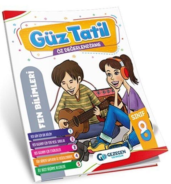 8. Sınıf Fen Bilimleri Güz Tatil Kitabı - Gezegen Yayıncılık - Image 1