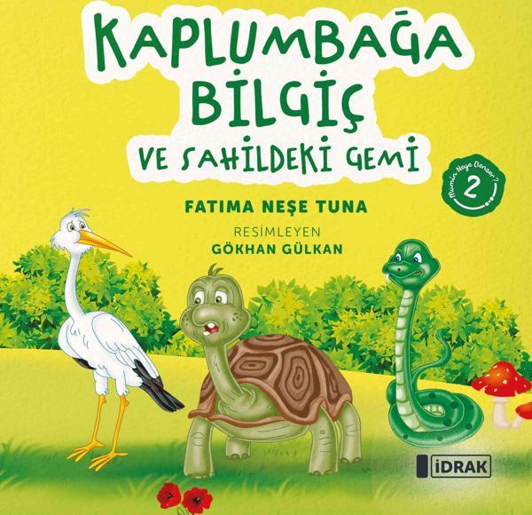 Kaplumbağa Bilgiç ve Sahildeki Gemi - İdrak Yayınları - Image 1