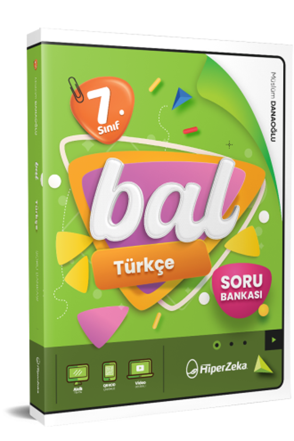 2025 7. Sınıf BAL Türkçe Soru Bankası - Hiper Zeka Yayınları - Image 1