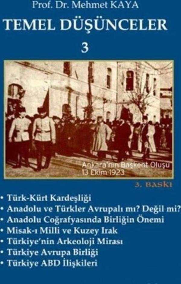 Temel Düşünceler 3 - İmaj Yayıncılık - Image 1