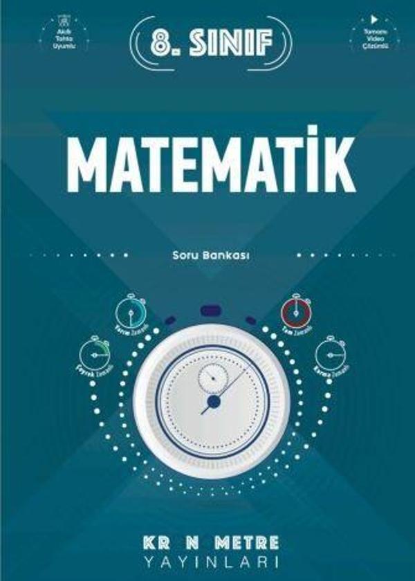 8. Sınıf Matematik Soru Bankası - Kronometre Yayınları - Image 1