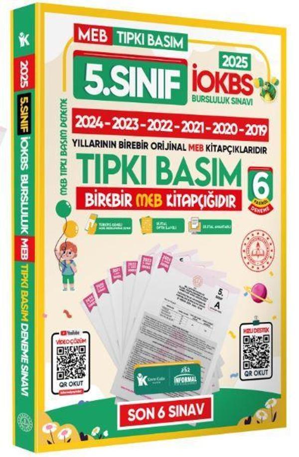 2025 5. Sınıf İOKBS Tıpkı Basım 6 Fasikül Deneme - İnformal Yayınları - Image 1