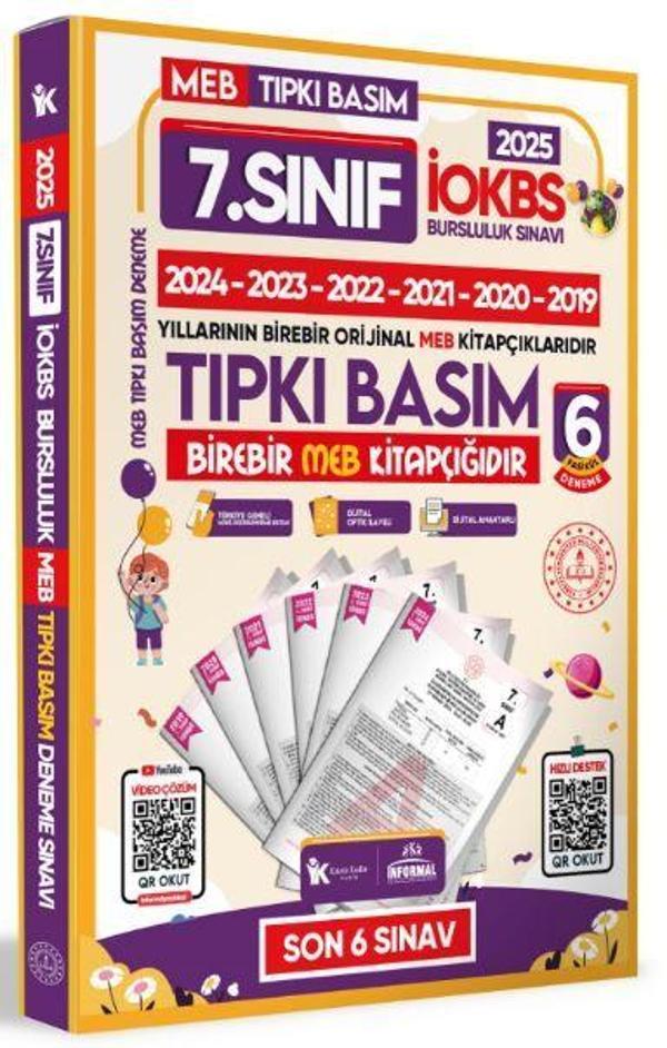 2025 7. Sınıf İOKBS Tıpkı Basım 6 Fasikül Deneme - İnformal Yayınları - Image 1