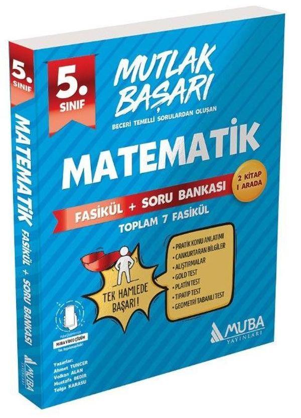 2045 MB 5. Sınıf Matematik Fasiküller+Soru Bankası - Muba Yayınları - Image 1