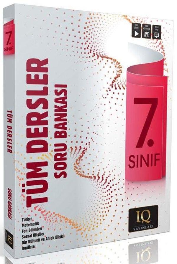 7. Sınıf Tüm Dersler Soru Bankası - IQ Yayınları - Image 1