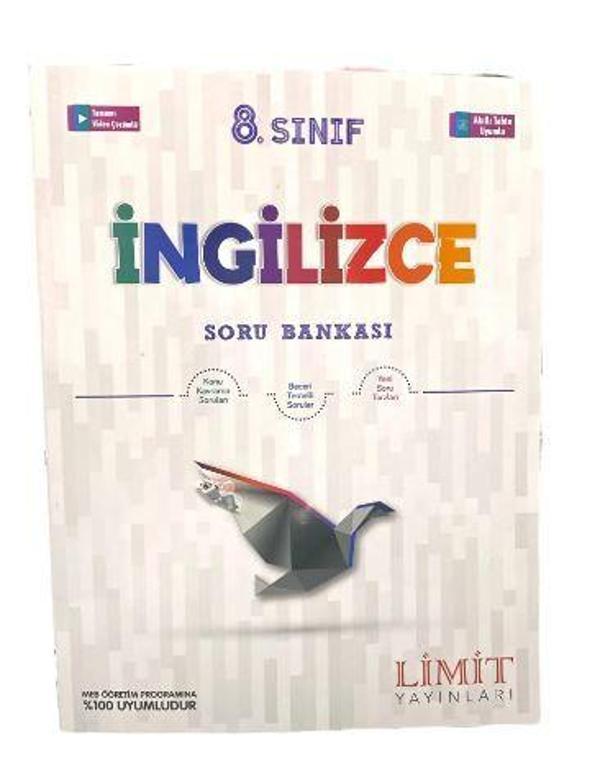 8. Sınıf İngilizce Soru Bankası - Limit Yayınları - Image 1