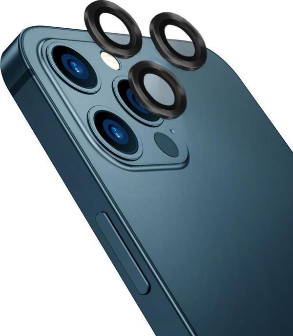 Go-Des İphone 12 Pro Max Uyumlu Go Des Cl-10 Kamera Lens Koruyucu - Image 1