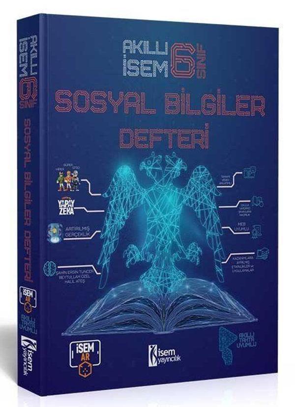6. Sınıf Akıllı İsem Sosyal Bilgiler Defteri - İsem Yayıncılık - Image 1