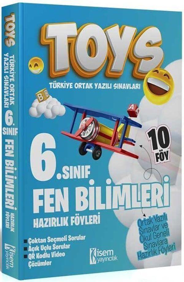 6. Sınıf Fen Bilimleri TOYS Hazırlık Föyleri - İsem Yayıncılık - Image 1